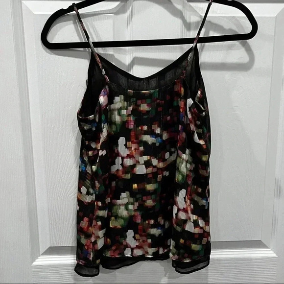 Mossimo spagetti strap (adjustable) dressy lined colorful tank - Picture 3 of 7